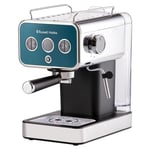 Russell Hobbs 1350W Espresso Coffee Machine Distinctions,Ocean Blue - 26451