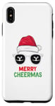 Coque pour iPhone XS Max joyeux Cheermas, Pom-pom girl Noël