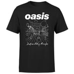 Oasis Definitely Maybe Mono Unisex T-Shirt - Black - 4XL