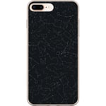 Apple iPhone 8 Plus Gennemsigtigt Telefoncover Himlakroppar