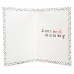 Hallmark Christmas Greeting Card To Mum and Dad Medium Both Of You New Gift Xma