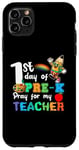 iPhone 11 Pro Max Kids First day of Pre K Pray For My Teacher Case