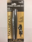 L'OREAL VOLUMINOUS POWER VOLUME 24H MASCARA #686 BLACK BROWN WASHABLE SEALED