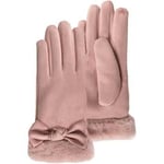 Gants Isotoner  Gants Femme Ultra chaud Tactiles Rose