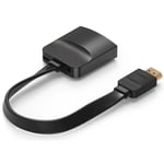 HDMI til VGA kabel med lyd - 0.15 m