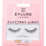 Eylure Eyes Eyelashes Fluttery Light 117 2 Stk. (£2.55 / 1 pcs.)