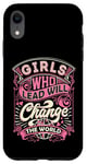 Coque pour iPhone XR Girls Change the World Leader féminin positif