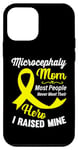 Coque pour iPhone 12 mini Ruban jaune de sensibilisation à la microcéphalie Maman Soutien Maman