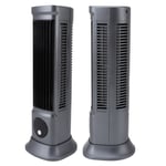 Bladeless Tower Fan 3 Speeds Desk Tower Fan Dual Use For Office For Bedroom