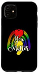 Coque pour iPhone 11 Vous êtes Boho Rainbow Galaxy Star Matter