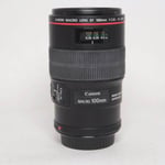 Canon Used EF 100mm f/2.8L IS USM Autofocus Macro Lens