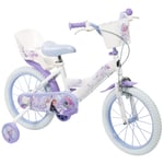 Toimsa Disney Frozen Bicycle 16" Bike Elsa Cycling Removable Stabiliser 5-7yrs