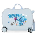 Blue Clues and You Valise pour enfant Bleu 50 x 38 x 20 cm rigide ABS Fermeture à combinaison latérale 34 1,8 kg 4 roues Bagage à main