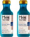 Maui Moisture Coconut Milk Shampoo & Conditioner Pack of 2, 385ml, Vegan