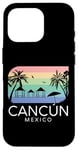 Coque pour iPhone 16 Pro Cancun Mexico - Vacances d'été rétro mexicaines