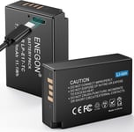 LP-E17 Type C Port de Charge Batterie pour recharger Les Batteries pour Canon Rebel SL2, T6i, T6s, T7i, EOS M3, M5, M6, EOS 200D, 250D, 77D, 750D, 760D, 800D, 8000D, Kiss X8i, RP Digital SLR