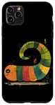 Coque pour iPhone 11 Pro Max Joli costume coloré d'insectes