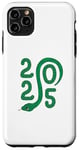 Coque pour iPhone 11 Pro Max Bonne année chinoise - Symbole serpent vert Nouvel An 2025