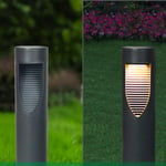 Solar Lights Outdoor Garden Solar Road Light Outdoor, Solar Maisemat Puutarhavalo tielle, Pihalle, Polkuille, Jalkakäytävän koristelu (musta) Puutarhavalot