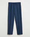 Fred Perry Two Color Taped Track Pants Tennis Blue