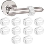 Butées de Porte,10 pièces PVC Poignée de Porte Bumper Anti-Poignée Transparent Arrêts de en Silicone Caoutchouc Mise A Niveau Arret Bloque Stop-Portes Protection et Protecteurs de Mur Et de Meubles