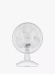 John Lewis ANYDAY Desk Fan, 9 inch, White