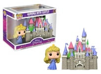 DISNEY - Figurine FUNKO POP TOWN N° 29 - Ultimate Princess - Aurore avec chateau