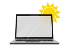 3M Anti-Glare-filter for 15.6" Laptops 16:9 - bærbar PC anti-genskinsfilter