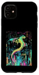 Coque pour iPhone 11 Cyberpunk Dragon Design Fantasy Art et Sci-Fi Fans Unique