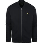 Sweat-shirt Lyle And Scott  Cardigan Bleu foncé