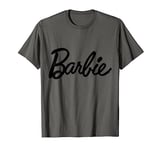 T-shirt Barbie Femme, Officiel, Logo, Noir T-Shirt