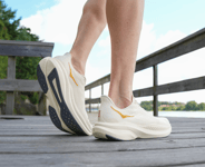 Hoka M MACH 6 LA Alabaster / Oat Milk, US 7 / EU 40