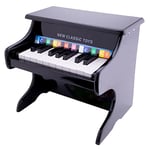 New Classic Toys Instrument de Musique pour débutants Piano Noir avec Le Livre de Musique 10157