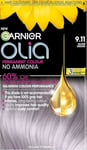 2 X Garnier Olia 9.11   Silver Smoke Permanent Hair Dye