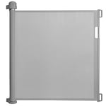 HENGMEI HM-VC-HAG1245G Barrière de Protection pour escalier et Porte Extensible de 0 à 150 cm pour bébé et Chien Gris