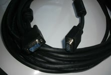 Quality 2m VGA Cable 2 Metre / SVGA PC / Laptop to TV / Monitor Lead