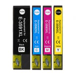 4 Ink Cartridges XL (Set) to replace Epson T3596 (35XL) non-OEM / Compatible