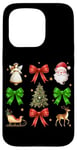 iPhone 15 Pro Christmas Cheer Angel Santa Tree Sleigh Case