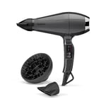 BaByliss Smooth Air Pro 2200W Hair Dryer Black Salon Professional 6719U