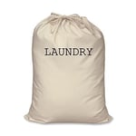 60 Second Makeover Limited Laundry Bag 100% Natural Cotton Home Storage Organisation Washing Basket