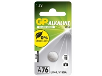 GP Batteries knappcell 76A-C1, 1,5V, LR44, 1-pack