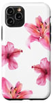 Coque pour iPhone 11 Pro Collage de fleurs estivales Tiger Lily Hibiscus Hawaii Beach