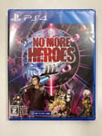 NO MORE HEROES III PS4 JAPAN NEW (EN/FR/DE/ES/IT/PT)