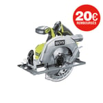 Scie circulaire RYOBI - R18CS7-0 - 18V One+ Brushless - 60mm - sans batterie ni chargeur