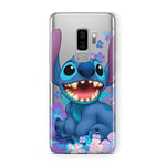 ERT GROUP Coque pour Samsung S9 Plus Motif Lilo Stitch Original et sous Licence Officielle Disney Lilo et Stitch Case Cover en Plastique TPU Silicone Protective Protective Anti Chocs et Rayures