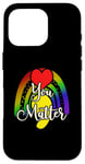 Coque pour iPhone 16 Pro Vous êtes Boho Rainbow Galaxy Star Matter