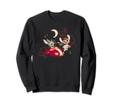 Disney Lilo & Stitch Angel and Stitch Halloween Flight Sweatshirt