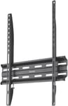 Support Mural TV FIX pour TV écran entre 81 cm et 165 cm (32"" à 65""), VESA 400 x 400, jusqu'à 35 kg de charge supportée, Noir