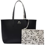 Sac a main Lacoste  Sac cabas reversible  Ref 64009 N91 Noir Fa