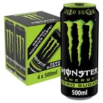 Monster Energy Green Zero, 4 x 500ml